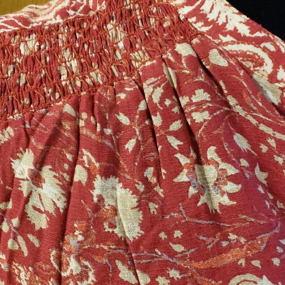 Lucky brand lightweight long sleeve button up top - Picture 3 of 5